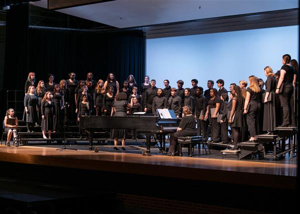 2023 All County Chorus Students Performing